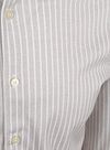 Camicia a righe beige Desoto Product / Detail