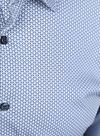 Camisa estampada azul Desoto Product / Detail