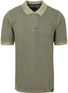 Casa Moda Polo Piqué Garment Dye Vert Olive commander en ligne | 954438100-336 | Suitable Luxembourg