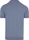 Dziany T-shirt Suitable Wake w kolorze niebieskim Product / Achterkant