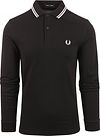 Fred Perry Longsleeve Polo Zwart 350 M3636-350 kopen | Suitable