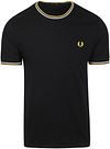 Fred Perry M1588 Twin Tipped T-shirt Navy M1588-W53 kopen | Suitable