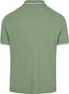 Gant Kontrastkant Piquet Poloshirt Grøn Product / Achterkant