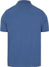 Gant Contrast Piqué Poloshirt Vintage Blauw Product / Achterkant