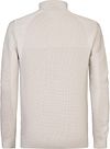 Jersey con media cremallera Petrol en color crudo Product / Achterkant