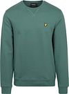 Lyle & Scott Sweat Crewneck Everglade Groen kopen | Suitable