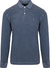 Marc O'Polo Longsleeve Poloshirt Donkerblauw 528223655004-849 kopen | Suitable