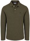 McGregor Longsleeve Classic Polo Olive commander en ligne | MM262.9003.01-5103 | Suitable Luxembourg