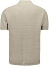 No Excess Knitted Poloshirt Taupe Product / Achterkant