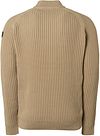 No Excess Maglione a collo alto in maglia beige Product / Achterkant