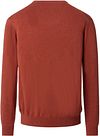 Casa Moda Pullover V-Neck Red Brick Product / Achterkant