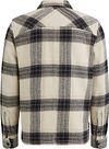 PME Legend Overshirt Heavy Yarn Ruter Krem Product / Achterkant