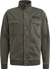 PME Legend Sweat Button Jacket Mørkegrønn PSW2502479-8039