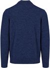 Profuomo Half Zip Pullover Woolblend Royal Blue