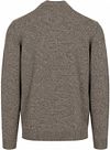 Profuomo Half Zip Pullover Woolblend Green