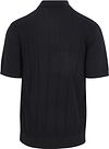 Profuomo Polo Shirt Drop Needle Structure Navy Product / Achterkant
