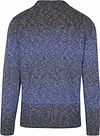Scotch and Soda Pull Melange Bleu Foncé Product / Achterkant
