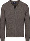 Steppin' Out Cardigan Lamswol Taupe CA-ZIP LMBS-SO-26.02 Prodicy kopen | Suitable