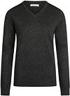 Steppin' Out Dames Pullover V-hals Merinowol Antraciet SW1201.0003-1203 kopen | Suitable