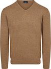 Steppin' Out Pullover V-hals Merinowol Praline PU-V-MRI-REF12-SO-26-01 Praline camel kopen | Suitable