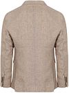 Suitable Blazer i Pepita Linnedesign Beige Product / Achterkant