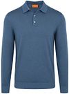 Køb Suitable Compact Cotton poloshirt Denim Blå PU-POLO-CO-26-DE | Suitable