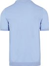 Suitable Knitted T-shirt Wap Lichtblauw Product / Achterkant