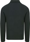 Suitable Maglia half zip Tias in knit Cooldry verde muschio Product / Achterkant