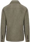 Suitable Overshirt Wool Blend Olijfgroen Product / Achterkant