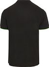 Sun68 Fluo Stripe Camiseta Piqué Zwart Product / Achterkant