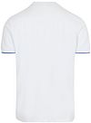 Sun68 Fluo Stripe Camiseta Piqué Wit Product / Achterkant