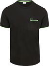 Sun68 Piqué T-Shirt Fluo Stripe Schwarz kaufen | Suitable