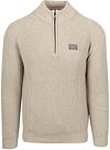 New Zealand Auckland Sweter Beżowy 24HN472-1116 