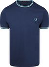 Fred Perry T-shirt Niebieski M1588-86A