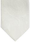 Suitable Wedding Stropdas Zijde Paisley Off White Product / Detail