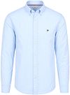 Tommy Hilfiger Poplin Hemd Gestreift Hellblau kaufen | MW0MW44571-0A5 | Suitable