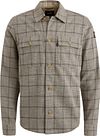 Vanguard Overshirt Rutet, Taupe VSI2503242-6023