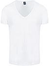 Suitable Vibamboru T-Shirts Tiefe V-Ausschnitt Weiß 4-Pack Product