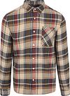 WissenBaumwolle Apparel Hemd Flanel Karos Beige 90952-7032 kaufen | Suitable