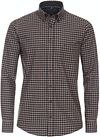 Køb Casa Moda skjorte med brune tern 434110700-200 | Suitable