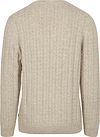 Sweter Cavallaro Orvieto Crewneck w kolorze ecru Product / Achterkant