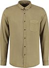 Dstrezzed Overhemd Garment Dyed Tencel Khaki 303502 kopen | Suitable