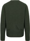 William Lockie Lammwolle Strickjacke Dunkelgrün Product / Achterkant