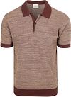 KnowledgeCotton Apparel Polo Brązowy 1020016-1489