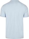 Fred Perry T-shirt Ringer Licht Blauw Product / Achterkant