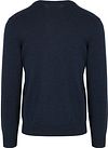 Gant Pullover Col-V Jeans Bleu Product / Achterkant