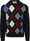 Gant Pullover Wool Blend Argyle Marine commander en ligne | 8060102-480 | Suitable Luxembourg