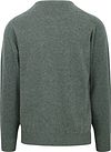 William Lockie Pullover O-neck Lambswool Landscape Green Product / Achterkant