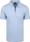 BOSS Polo Niebieski 50537507-458
