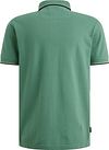 Koszulka polo PME Legend z piki Deep Sea, regular fit, zielona Product / Achterkant